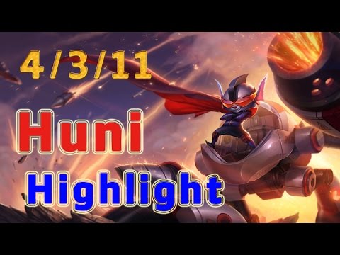Highlight SKT T1 Huni Rumble TOP vs Camille Patch 7.4