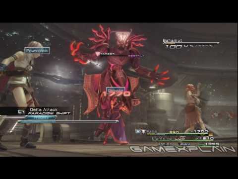 Final Fantasy XIII Video Walkthrough: Bahamut Eidolon (Chapter 10)