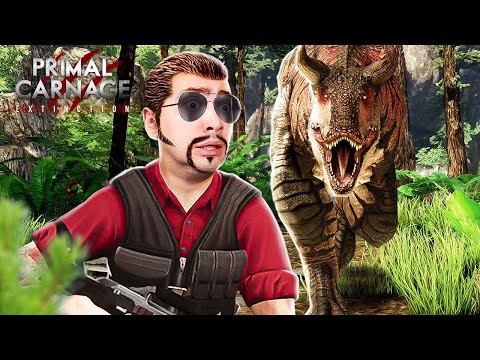 alanzoka jogando Primal Carnage: Extinction com os amigos