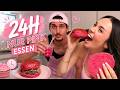 Eating Only PINK For 24H