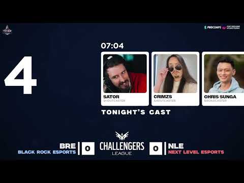 NACL Summer OQ 1 | GSL Round 2 | Black Rock Esports Vs. Next Level Esports