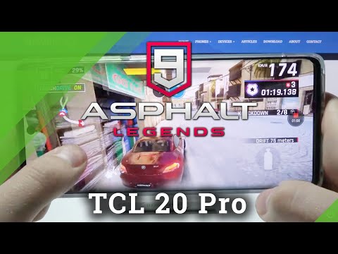 Asphalt 9 Gameplay on TCL 20 Pro – Check Out Performance Test
