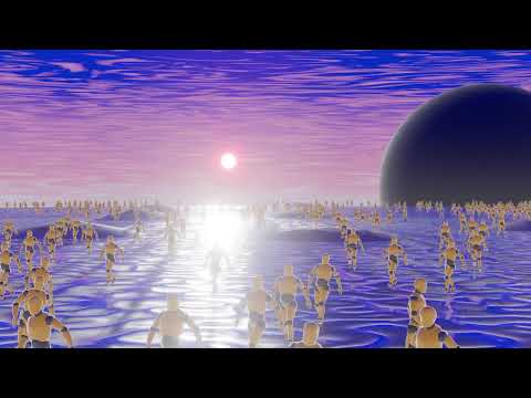 Test Dummy Crowd sim (Blender/Eevee)