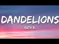 Ruth B. - Dandelions Song English Lyrics #music #love #song #lyricssong #dandelions #moviedome