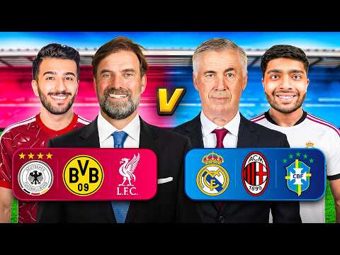 JÜRGEN KLOPP vs CARLO ANCELOTTI Rebuild Showdown!