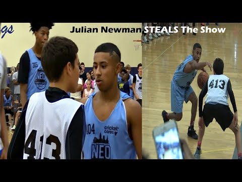 “HE CAN’T GUARD ME!” Julian Newman Steals The Show! NEO Youth Elite Camp 2017