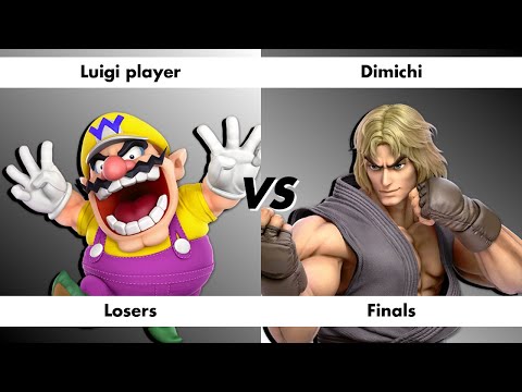 Area 52 Spring Season 2022 Qualifier #3 Losers Finals - Luigi player (Wario) vs Dimichi (Ken)