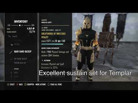 STAMPLAR PVP BUILD for firesong dlc.