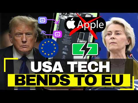 Europe BREAKS Apple Anti-Repair Model - USA Companies FORCED to Comply With Right to Repair