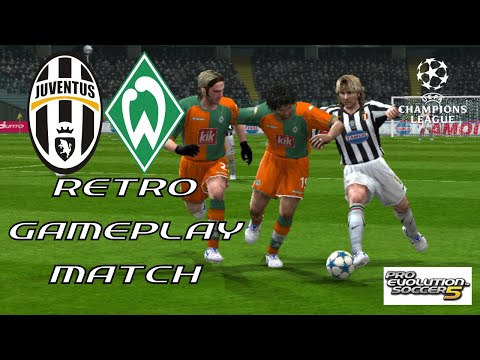 PES 5 Retro Match Remake - Uefa Champions League 2005/2006 - Juventus vs Werder Brema