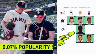 San Francisco Giants Play Immaculate Grid