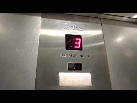 Otis (mod. by Otis) Hydraulic Elevator at Carnegie Centre in Vancouver BC