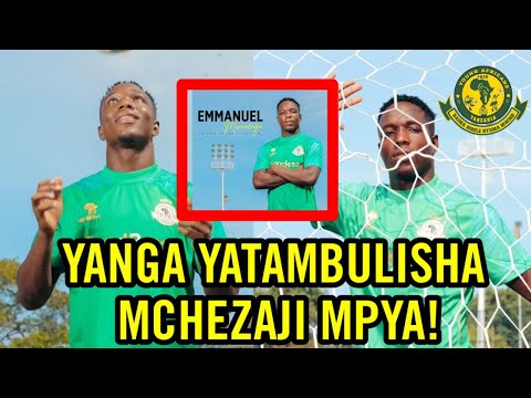 #BREAKINGNEWS!! YANGA YATAMBULISHA MCHEZAJI MPYA MUDA HUU...