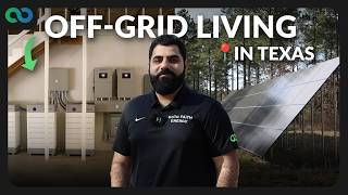 Off-Grid Living in Texas | Solar & Battery System Setup