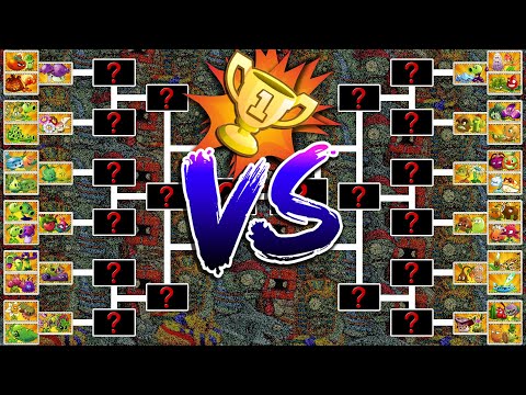 BIG Tournament Pair Plants - Which Team Will Win? - PvZ 2 Teams Plant Battlez