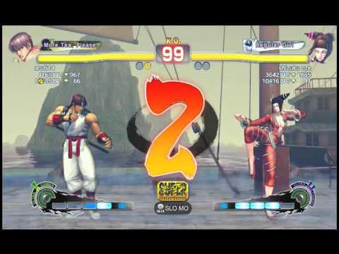 SSF4AE2012 aru614 (Guy) vs shizuku oze (Juri)
