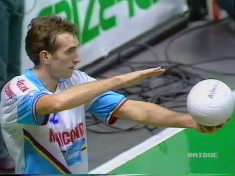 VOLLEY SISLEY TREVISO MAXICONO PARMA STAGIONE 1991 92