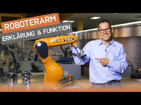 What is an industrial robot and how is it constructed?