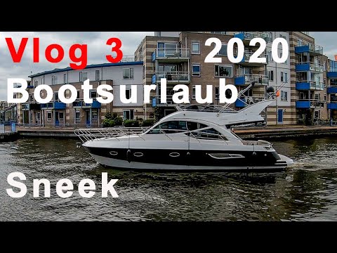 Vlog 3: Bootsurlaub 2020 - Sneek in Friesland - Bootfahren im Juni in den Niederlanden von Lemmer