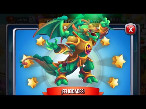 Dragón Dios del Bosque + Cofre Bosque Otoñal