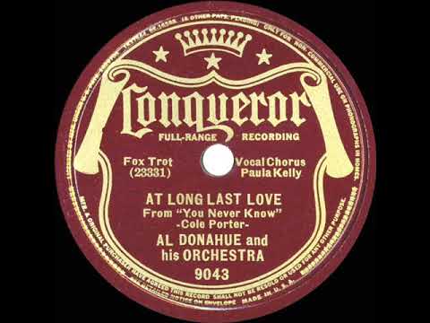 1938 Al Donahue - At Long Last Love (Paula Kelly, vocal)