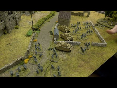 Talking Tactics With Gerry and Justin // Flames of War: D-Day Boot Camp