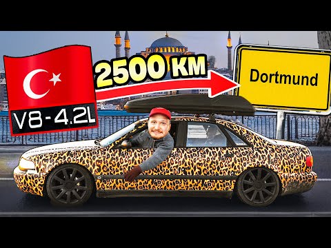 Das FINALE! - Überlebt der Audi A8 V8 nochmal 2500 KM? | 🇹🇷 Türkei Tour #5