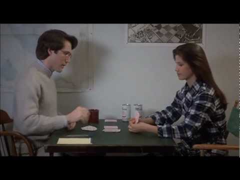 The Sure Thing (1985) - Alison and Jason playing gin