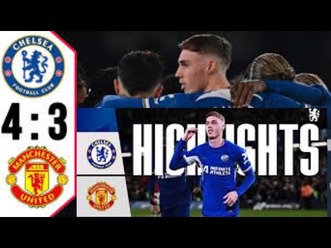 Chelsea 4-3 Man United | Palmer HATTRICK wins it for the BLUES  - PL 2023/24sport channel