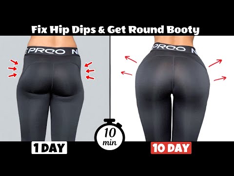 Fix Hip Dips & Get Round Booty at Home 🔥(100% GUARANTEED Result in 10 Days)