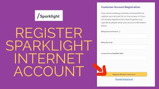 Sparklight Account Sign Up | Create Sparklight Internet Account 2021 | sparklight.com