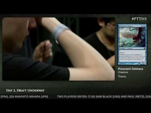 Pro Tour Theros - Day 2 Theros Draft with Paul Rietzl