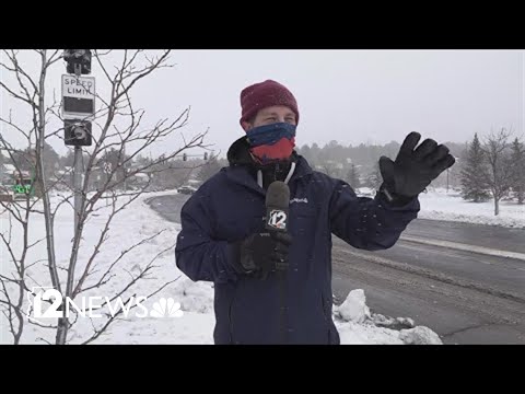 Historic blizzard wallops northern Arizona