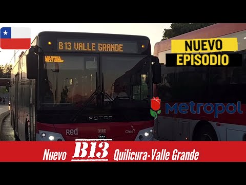 Transporte de Santiago|Foton Ebus U12SC|Nuevo B13|Quilicura-Valle Grande(Lampa)|Metropol|STHJ68