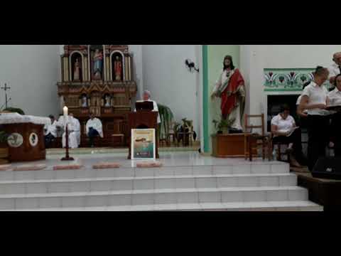 A Missa Católica Canto Coral Mude Campina das Missões Rio Grande do Sul.