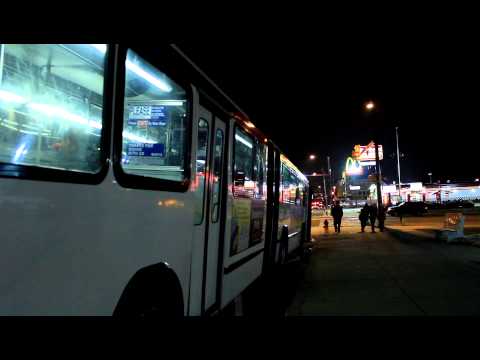 SEPTA Bus: Kensington Bound AN460 Route 54 at American & W. Lehigh Avr.