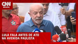 Vídeo: Lula vai a São Paulo participar de ato na Avenida Paulista e fala com apoiadores; veja | CNN AGORA