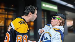 This Hockey Fan Tried to Grab Me!