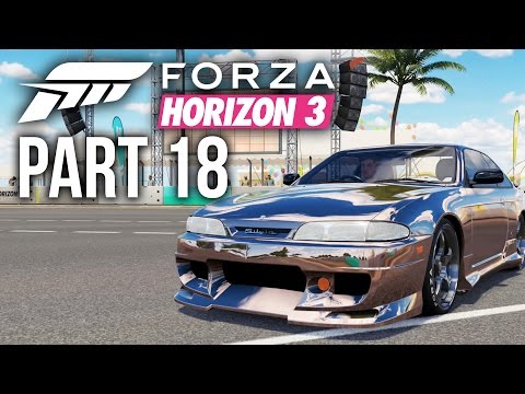 Forza Horizon 3 Gameplay Walkthrough Part 18 - Nissan S14 (Full Game)