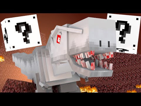 Minecraft | LUCKY BLOCK ALBINO T-REX BOSS CHALLENGE!