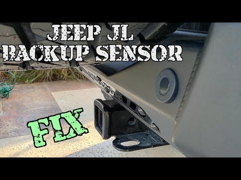 Jeep JL Backup Sensor FIX - Useful Trick for OE and Aftermarket Bumpers