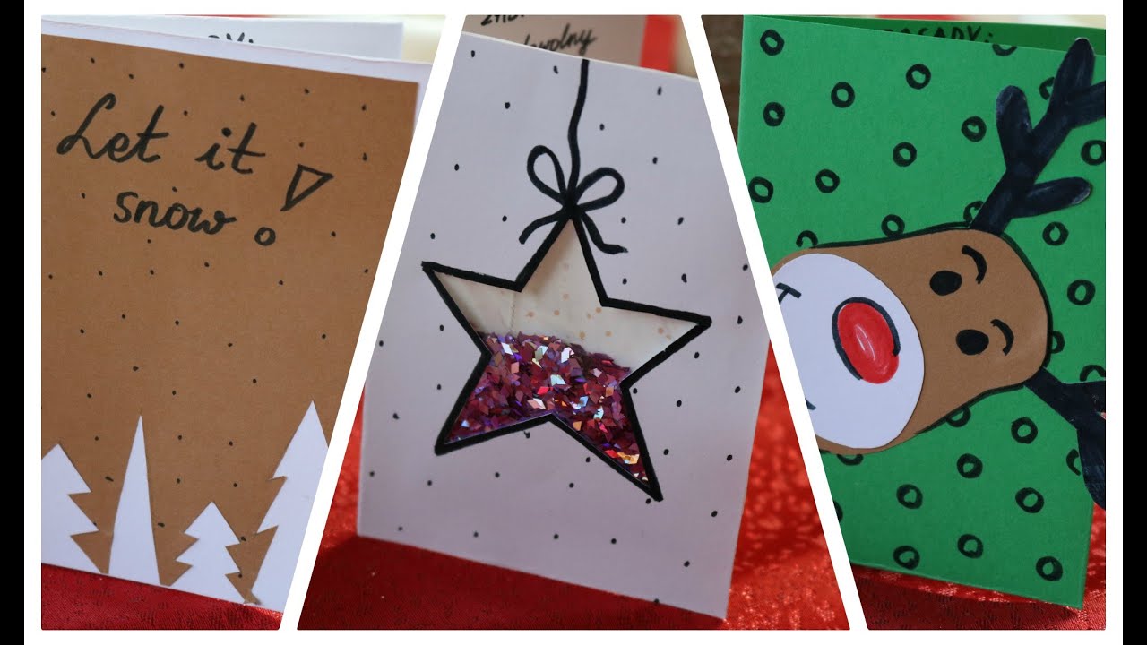 Kartki świąteczne / Bileciki prezentowe DIY