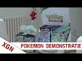 Pokémon demonstratie door een Pokémon professor