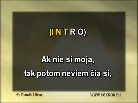 Ak nie si moja - Vašo Patejdl, DEMO, ukázka Karaoke, instrumental z www.svetkaraoke.cz
