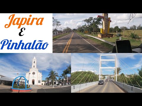 Passando por Japira e chegando a Pinhalão no Paraná.