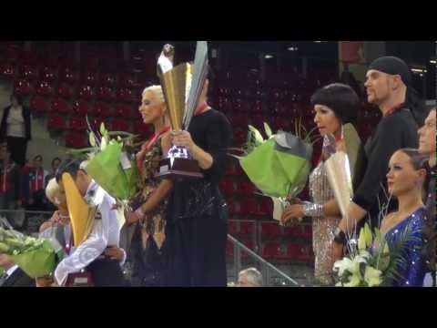 World Ch. Senior I Latin - Podium