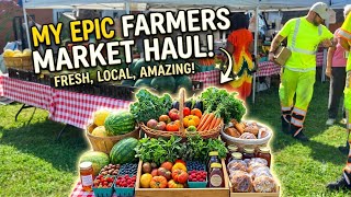 What I Bought At The Farmer’s Market | Ultimate Fresh Haul