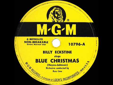 1950 Billy Eckstine - Blue Christmas