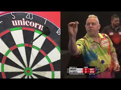 9 darter from Peter Wright!