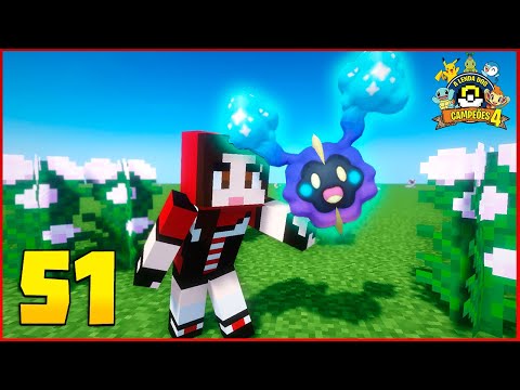 Capturei o POKÉMON LENDÁRIO mais fofo COSMOG - Lenda dos Campeões 4 #51 - (Pixelmon)